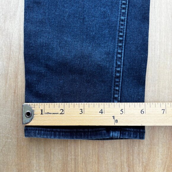 HUDSON AXL BLACK STRAIGHT LEG MEN’S JEANS Dark Wash sz 32W X 32L Stretch - Picture 13 of 13